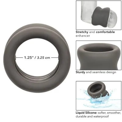 Alpha Scrotum Stretching Ring Black – Calex