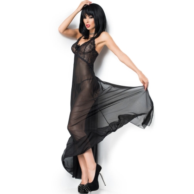 Cr 3883 Babydoll Lang Schwarz L/XL | Chilirose