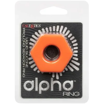 Alpha Prolong Sexagon Ring Orange – Calex