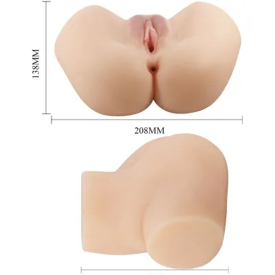 Hailey Realistic Vagina and Anal Vibrator