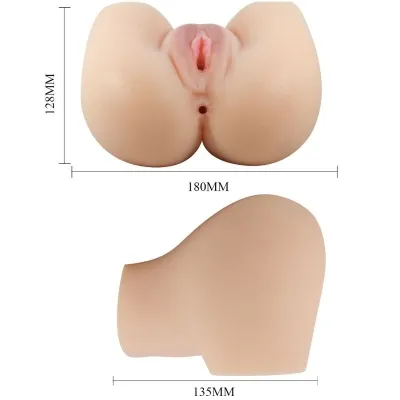 Mila Realistic Vagina and Anal Vibrator