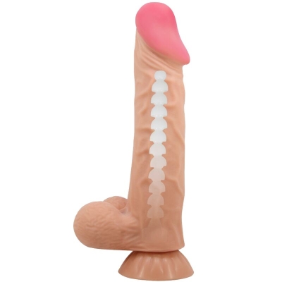 Realistischer Sliding Skin Dildo Mit Saugnapf 24cm | Pretty Love