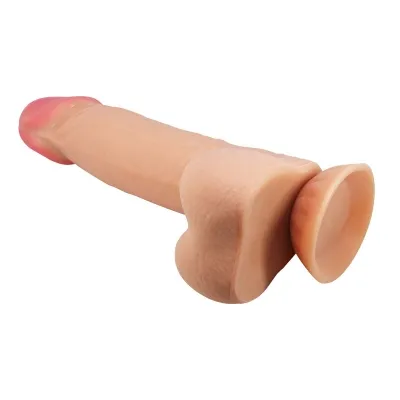 Sliding Skin Realistischer Dildo Mit Saugnapf Fleisch 21,8cm – Pretty Love