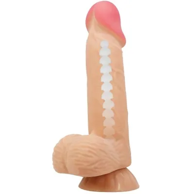 Sliding Skin Dildo with Suction Cup, Skin Toned, 20.6cm – Pretty Love