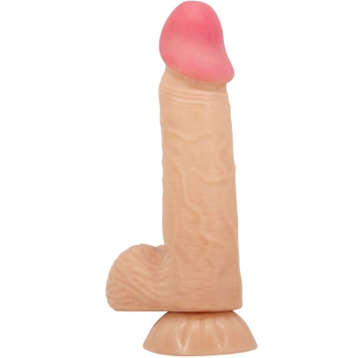 Realistischer Sliding Skin Dildo Mit Saugnapf Hautfarben 20,6cm | Pretty Love