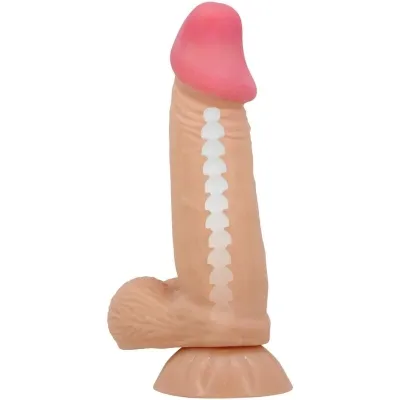 Realistischer Sliding Skin Dildo Mit Saugnapf 19,4cm – Pretty Love
