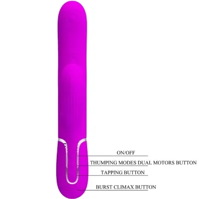 Perlita Multifunctional 3-in-1 G-Spot Vibrator Violet | Pretty Love