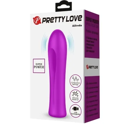 Alfreda Super Power Vibrator Violet | Pretty Love
