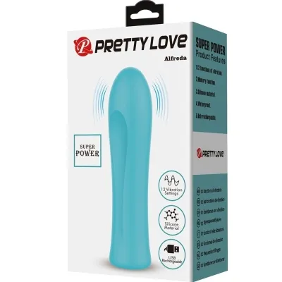 Alfreda Super Power Vibrator Aqua Green | Pretty Love