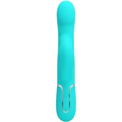 Rabbit vibrator Pearls Aqua Green | Pretty Love