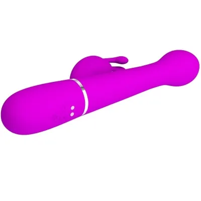 Dejon Rabbit Vibrator 3 In 1 Purple | Pretty Love