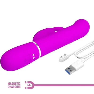 Coale Rabbitvibrator Perlen Violet | Pretty Love