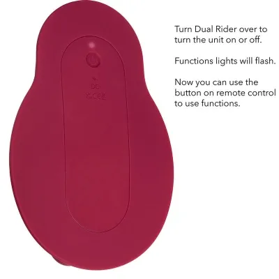 Dual Rider Remote Mittrol Thrust & Grind Red | Calex