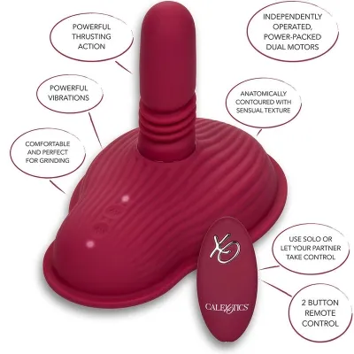 Dual Rider Remote Mittrol Thrust & Grind Red | Calex