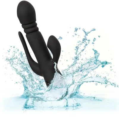 Triple Euphoria Vibrator Schwarz | Calex