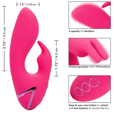 So. Cal Sunshine Vibrator Fuchsia | Calex