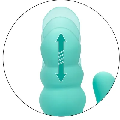 Del Mar Diva Rabbitvibrator Aqua Grün | Calex