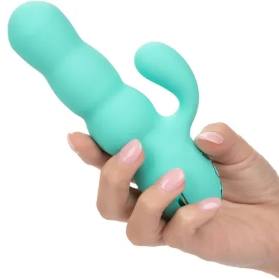 Del Mar Diva Rabbitvibrator Aqua Grün | Calex