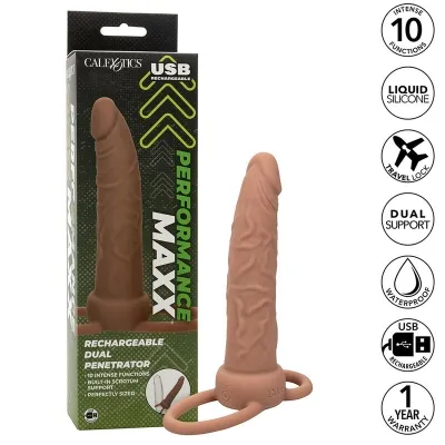 Performance Maxx Dual Penetrator, Brown – Calex