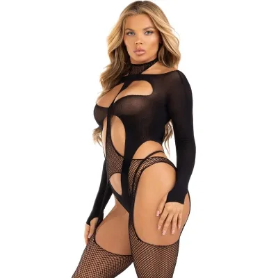 Fishnet Bodystocking Black – Leg Avenue