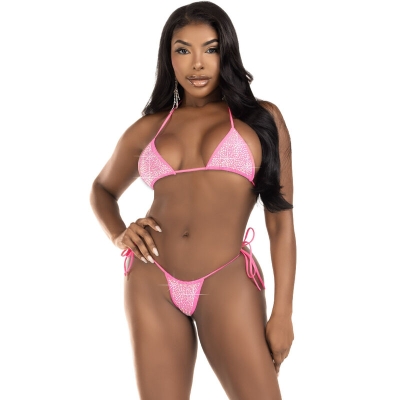 Diamanten Bikini Pink | Leg Avenue