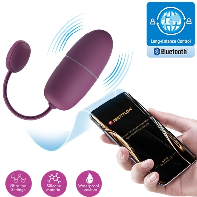 Nymph Vibrierendes Ei App Gesteuert Lila | Pretty Love