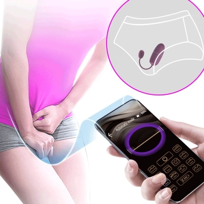 Nymph Vibrierendes Ei App Gesteuert Lila | Pretty Love