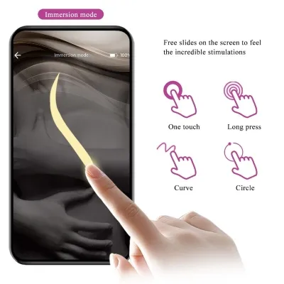 Nymph Vibrierendes Ei App Gesteuert Lila – Pretty Love