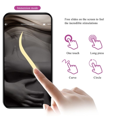 Baird G-Spot App Vibrator 12 Modi Lila | Pretty Love