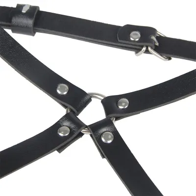 Leder Hüft Und Bein Harness Schwarz – Subblime