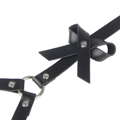 Leder Hüft Und Bein Harness Schwarz | Subblime