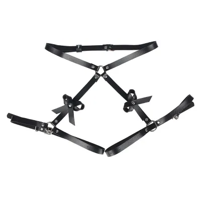 Leder Hüft Und Bein Harness Schwarz – Subblime