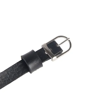 Chest Harness Leather Chains Black Os – Sublime