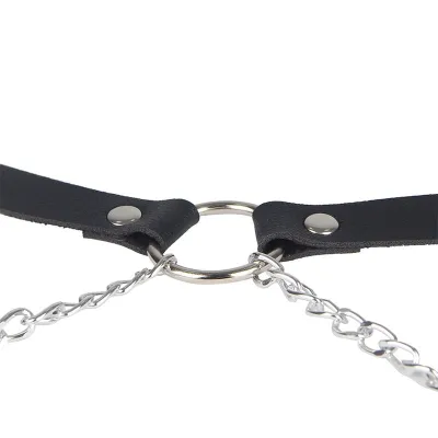 Leather Belt Harness Black – Sublime