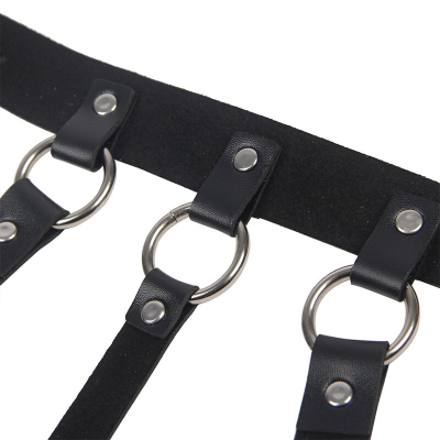 Brustharness Mit Grossen Ringketten OneSize | Subblime