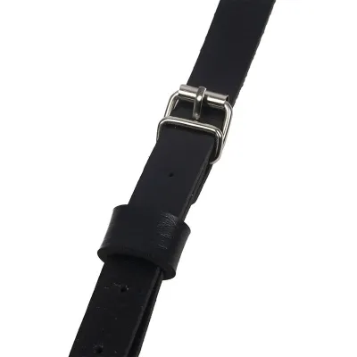 Leather ring chest harness black Os – Sublime