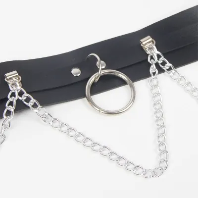 Belt and Garter with Rings and Chain – Subblime