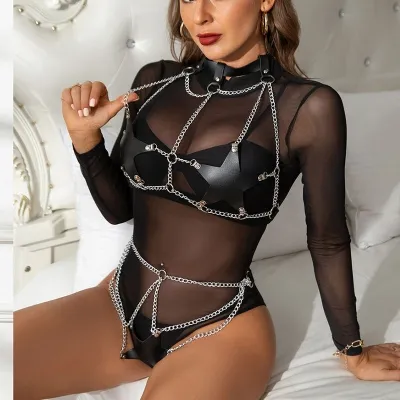 Full Body Harness with Star Chain Os – Subblime