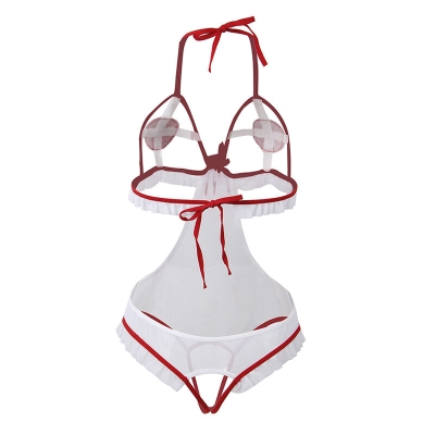 - Sexy Krankenschwesterkostüm Mit Schrittfreiem Ausschnitt S/M | Subblime