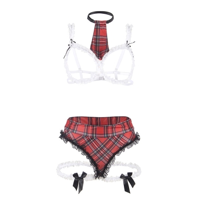 - Sexy Schulmädchen Kostüm Mit BH L/XL | Subblime
