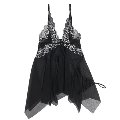 Babydoll Stoff Tüll Brust Spitze S/M – Subblime