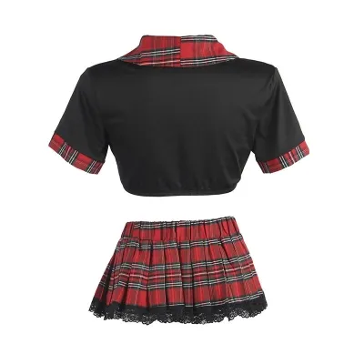 Sexy Schulmädchen-Kostüm Mit Top S/M – Subblime