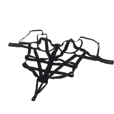 Sexy Bodysuit with Cutouts, Black, S/M – Subblime