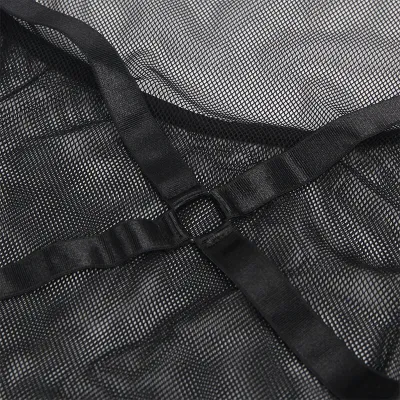 Transparentes Neckholder Kleid Schwarz L/Xl – Subblime