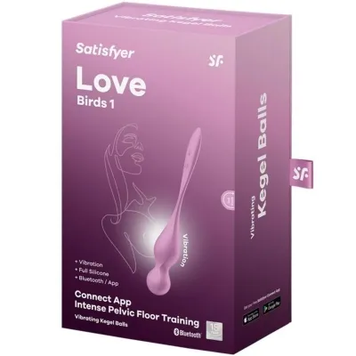 Love Birds Vibrating Ball Balls Pink – Satisfyer