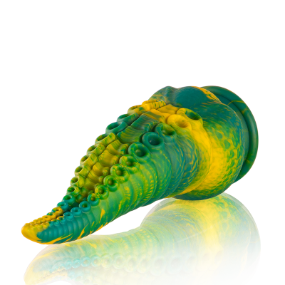 Cetus Grüner Tentakel Dildo PlusSize | Epic