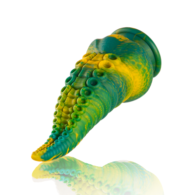 Cetus Grüner Tentakel Dildo PlusSize | Epic