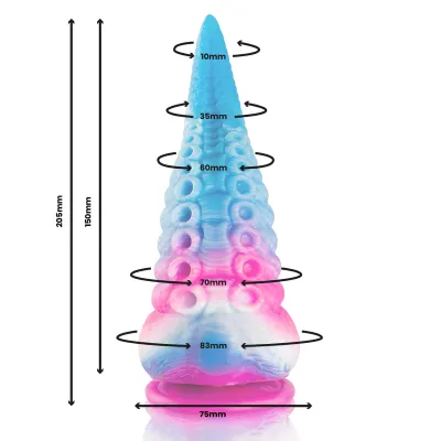 Scylla Blue Tentacle Dildo Plussize – Epic