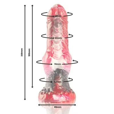 Helios Dildo with Testicles - Warmth and Ecstasy – Epic