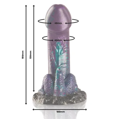 Basilisk Dildo Schuppig Doppeltes Vergnügen Kleine – Epic